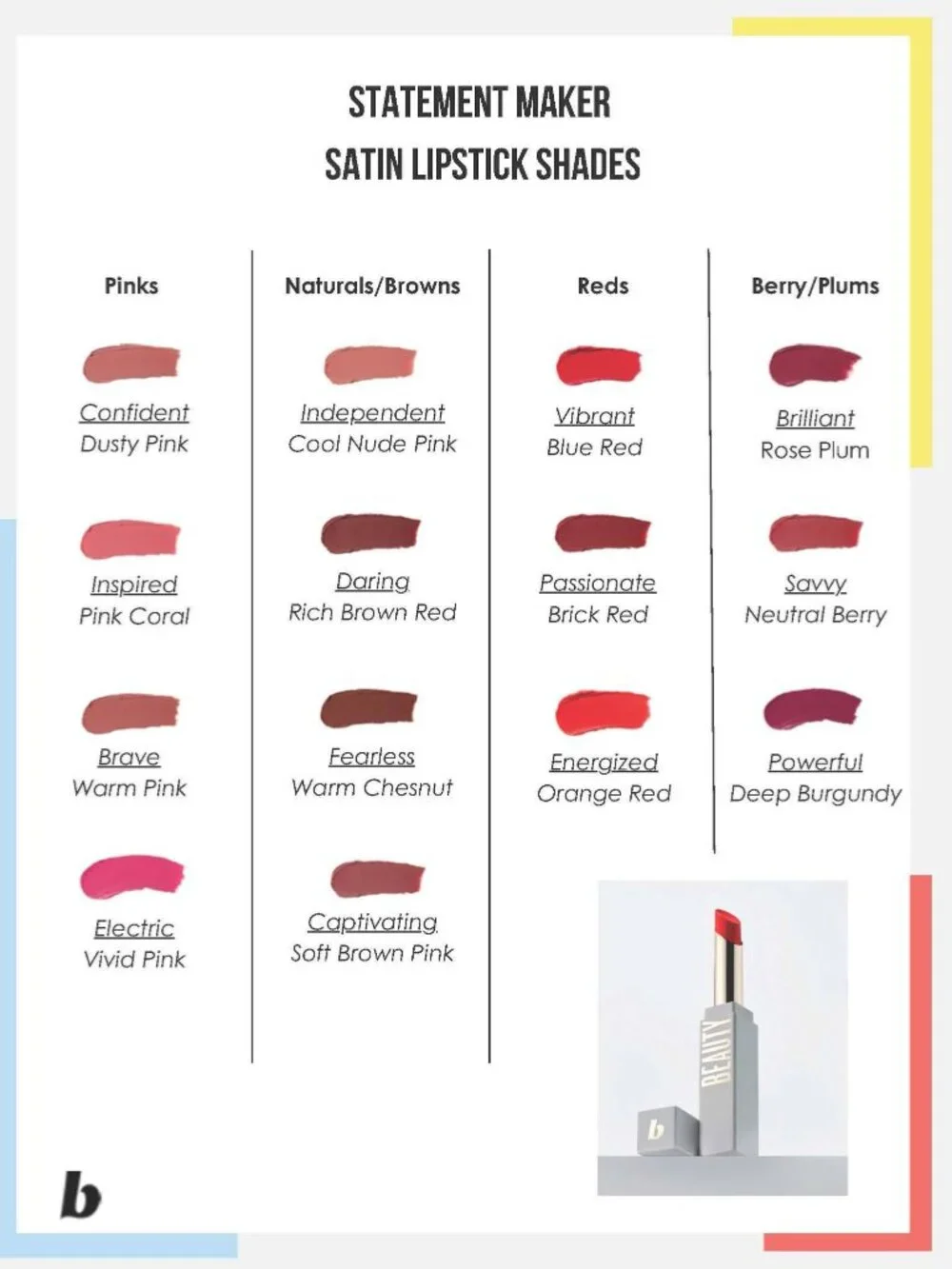 *Beautycounter* Statement Maker Lipstick in 